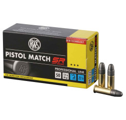 Kleinkalibermunition .22 lfB. Pistol Match SR  RWS