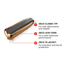 8x57 IS Teilmantel 12,0g/185grs. Geco kaufen