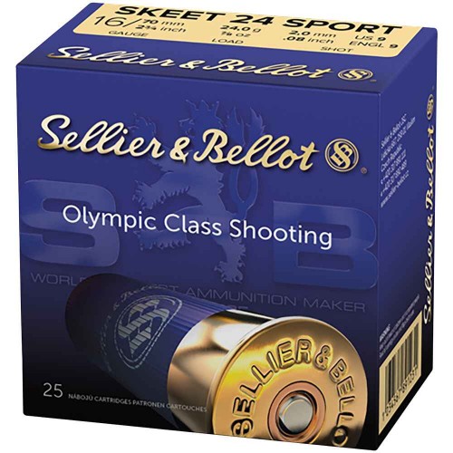 16/70 Skeet 24 Sport 2,0mm 24g Sellier & Bellot