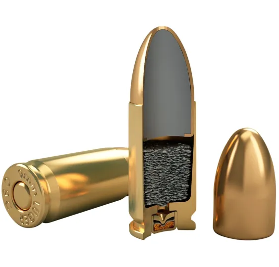 1600 Schuss 9 mm Luger Vollmantel 8,0g/124grs. Magtech in der Natokiste