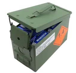 1600 Schuss 9 mm Luger Vollmantel 8,0g/124grs. Magtech in der Natok...