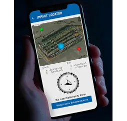 Steiner Fernglas mit Entfernungsmesser und Impact Locator eRanger L...