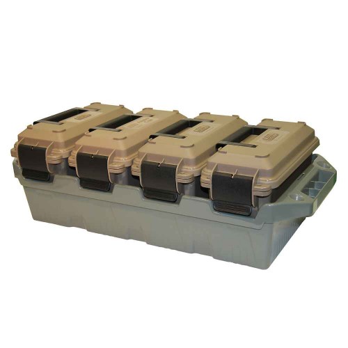 Munitionstransportkiste mit 4 Boxen