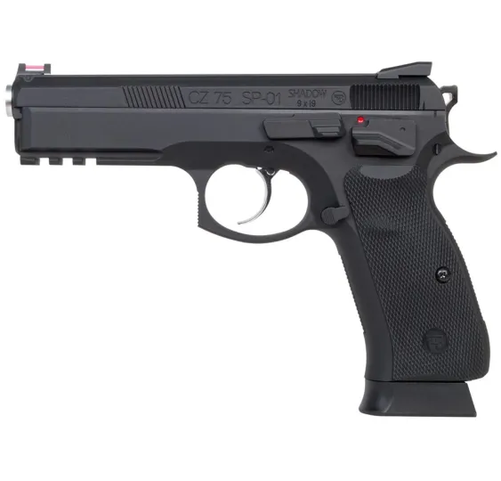 CZ 75 SP-01 Shadow Schwarz 6mm - Airsoft Gas BlowBack