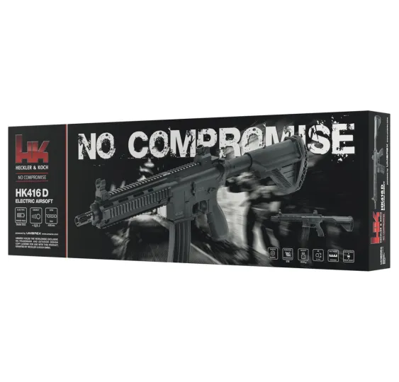 Heckler & Koch Airsoft Electric Gewehr HK416 D BLK