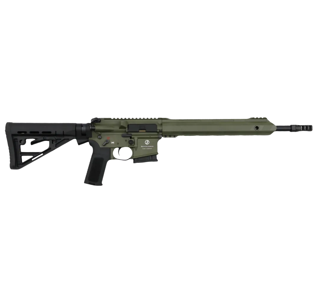 Schmeisser M4FL 14,5″ OD Green – Präzisions‑.223