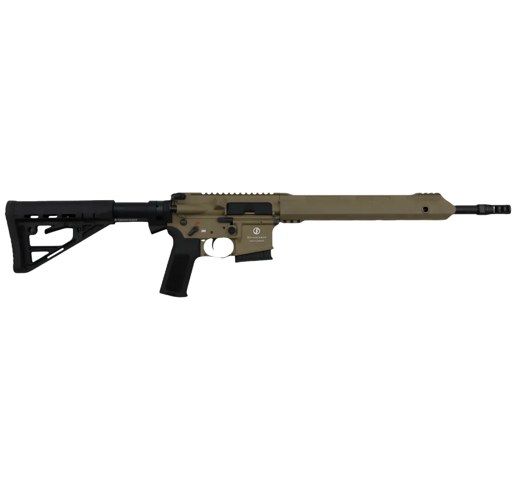 Schmeisser M4FL 14,5″ FDE – Wettkampf‑.223 AR