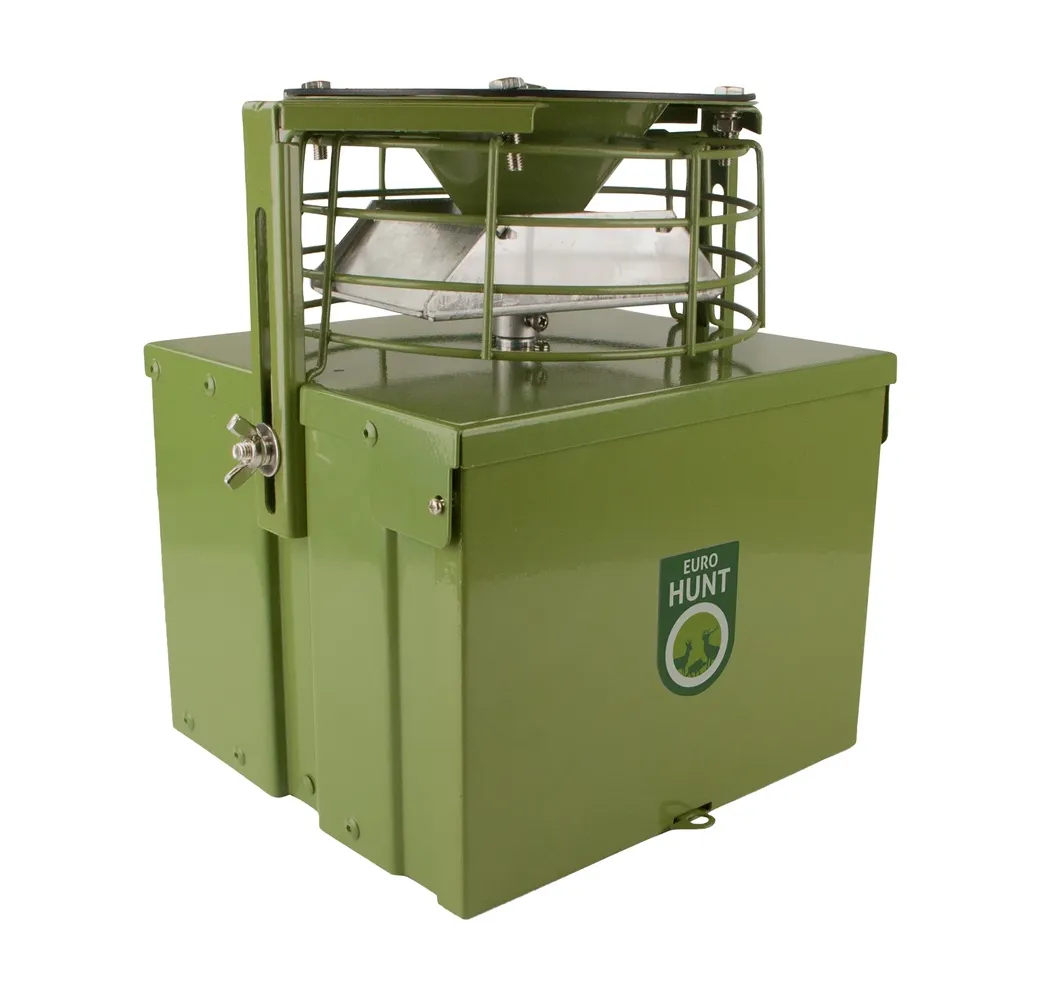 EUROHUNT Pro 12 V – Robuster Wild‑Futterautomat EUROHUNT Pro 12 V – Robuster Wild‑Futterautomat