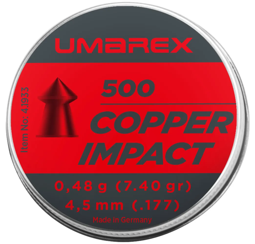 Walther Diabolo Copper Impact 4,5mm 2500 Stk – präzise Munition