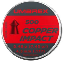 Walther Diabolo Copper Impact 4,5mm 2500 Stk – präzise Munition