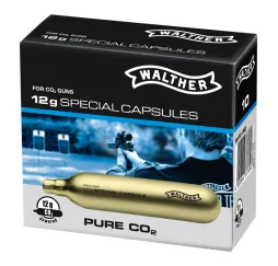 Walther CO2 Kapseln 10 x 12g – Sauber & Zuverlässig