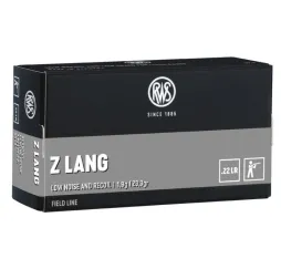 RWS .22 Z LANG 1,9g/29gr – leise .22 LR Patrone, Jagd