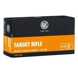 RWS .22 Target Rifle 2,6g/40gr – .22 LR Munition Top