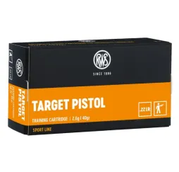 RWS .22 Target Pistol – Präzise .22 LR Pistolenmunition