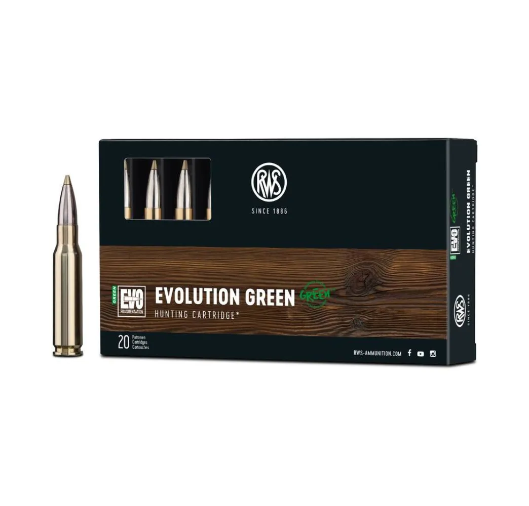 RWS .308 Win. Evolution Green 9,0g/139gr bleifrei