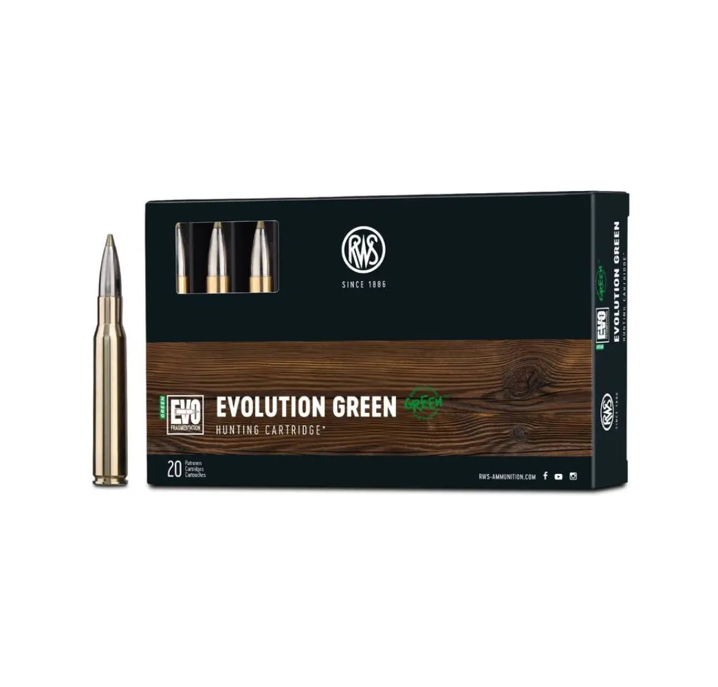 RWS .30-06 Evolution Green – Bleifreie Jagdmunition