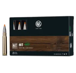 RWS 8x57 JS HIT 10,4g/160gr bleifrei Jagdmunition