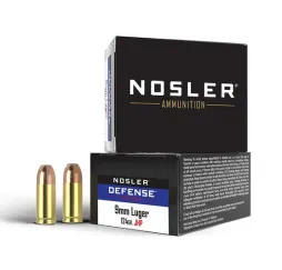 NOSLER Defense Handgun 9mm Luger +P 124 grs JHP kaufen