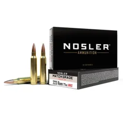 NOSLER .223 Rem Match Grade HPBT – 69grs Präzision