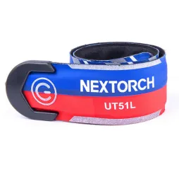 UT51L Warn-Signalband rot-blau blinkend, LED, USB-C Akku