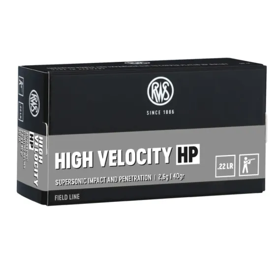RWS .22 HIGH VELOCITY HP 2,6g/40gr
