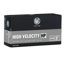 RWS .22 HIGH VELOCITY HP .22 LR Munition Jagd