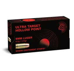 GECO 9 mm Luger Ultra Target HP 124gr – Sportschützen