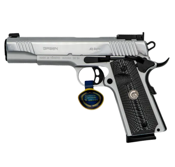 GIRSAN MC 1911 MATCH AS Bright White .45