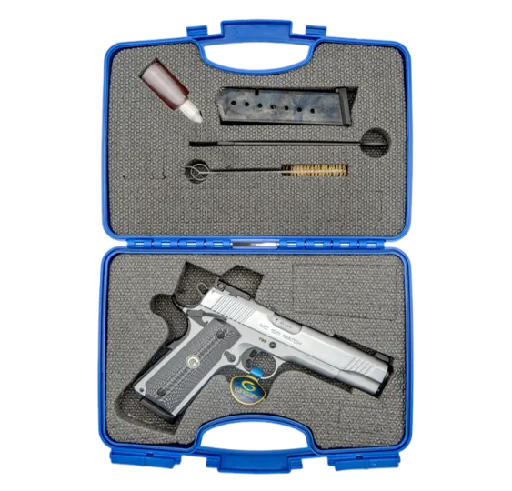 GIRSAN MC 1911 MATCH AS Bright White .45