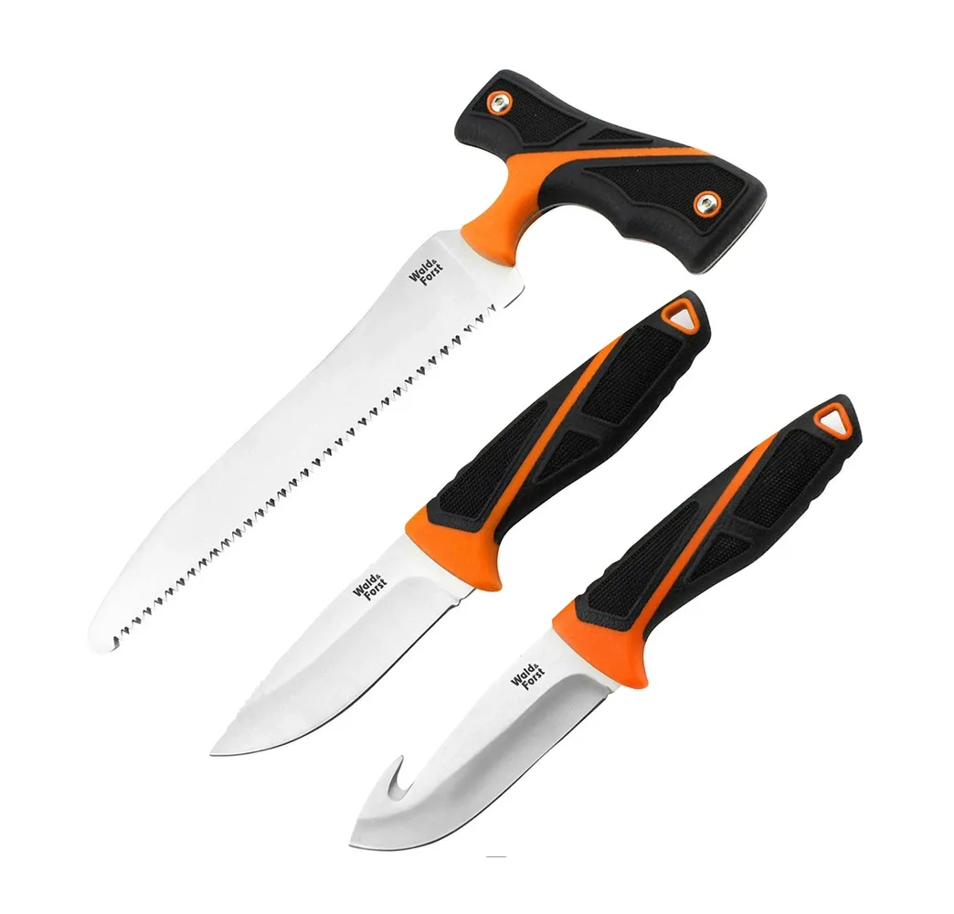 Wald & Forst Aufbrech- & Zerwirkset 3-teilig Jagd