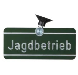 Autoschild Jagdbetrieb – Magnetschild Auto kaufen