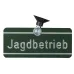 Autoschild Jagdbetrieb – Magnetschild Auto kaufen