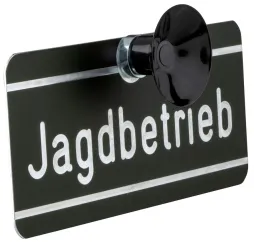 Autoschild Jagdbetrieb – Magnetschild Auto kaufen