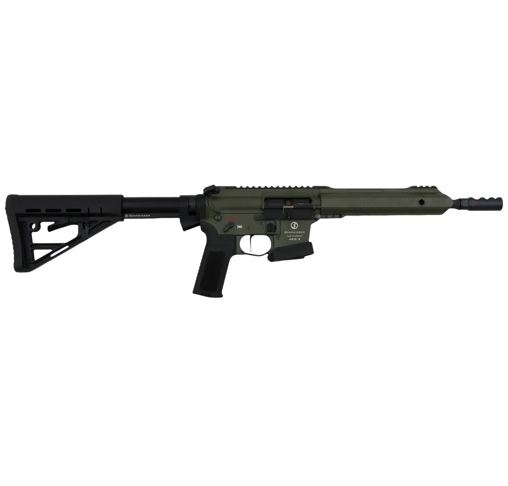 Schmeisser AR15-9 S4F PCC OD Green 10,5'' Sport