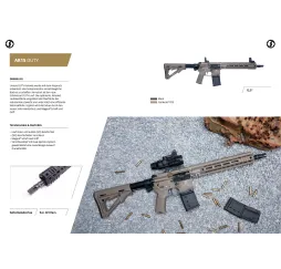 Schmeisser AR15 DUTY – QPQ-Lauf & Magpul Duty Büchse