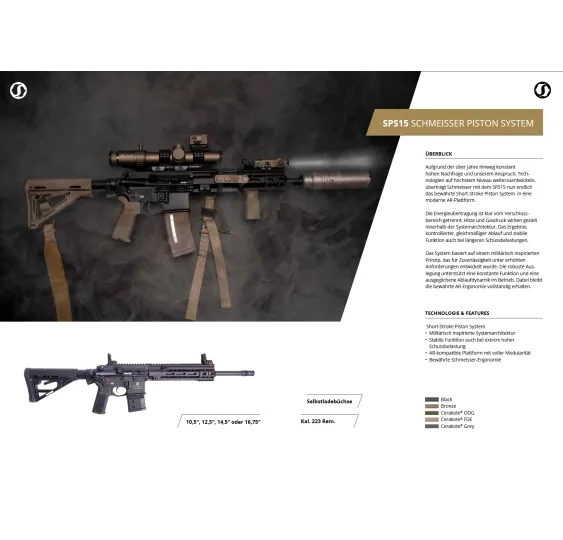 Schmeisser SPS15 Piston System
