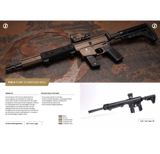 Schmeisser PSR-9 Pump Rifle