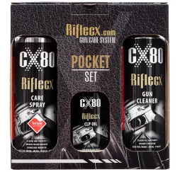 Rifle CX Pocket Set kompakt Waffenpflege 3-teilig
