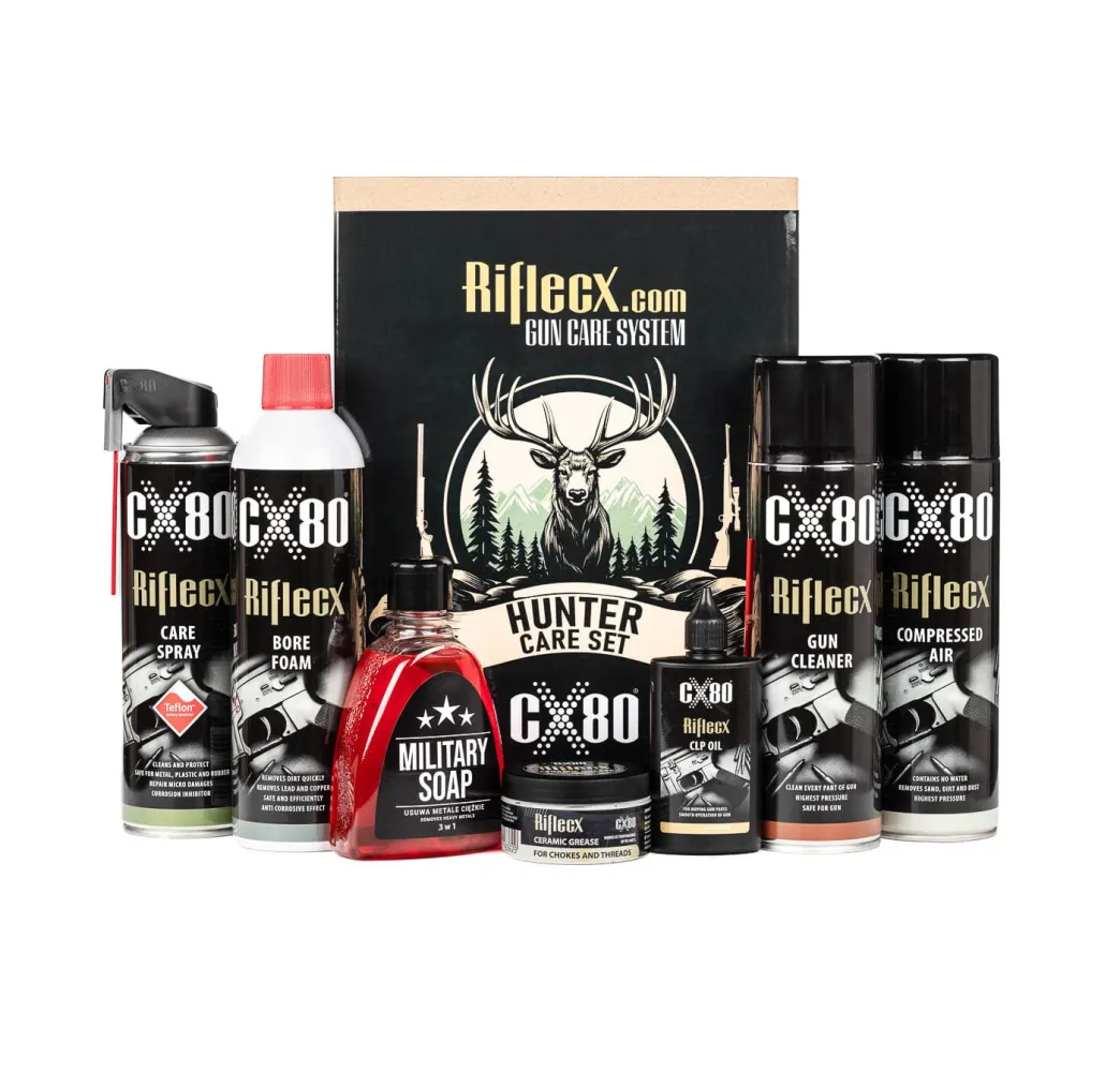 Rifle CX Hunter Care Set Jäger Pflege-Set 8-teilig