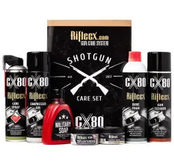 Rifle CX Shotgun Set Flinte Pflege-Set 8-teilig