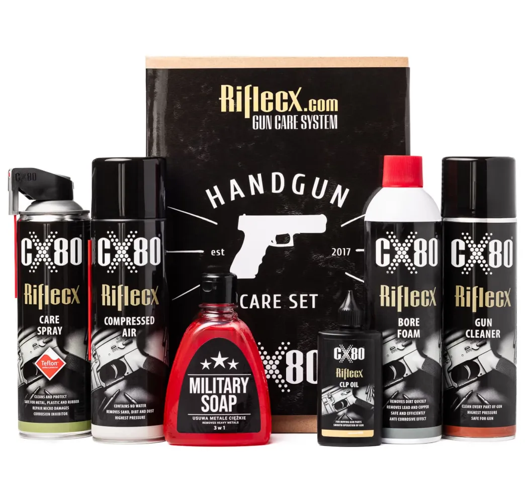 Rifle CX Handgun Set Pflegeset Kurzwaffen