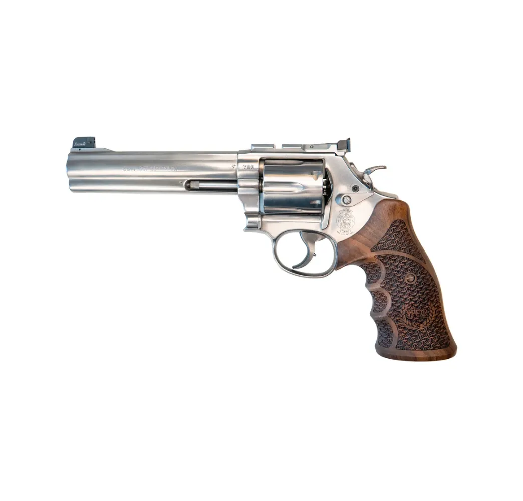 S&W 686 PILUM 6" .357 Magnum – Stainless | Optics Ready
