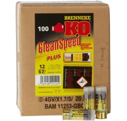 Brenneke K.O. CleanSpeed Plus 12/67 | 28,4g Slug
