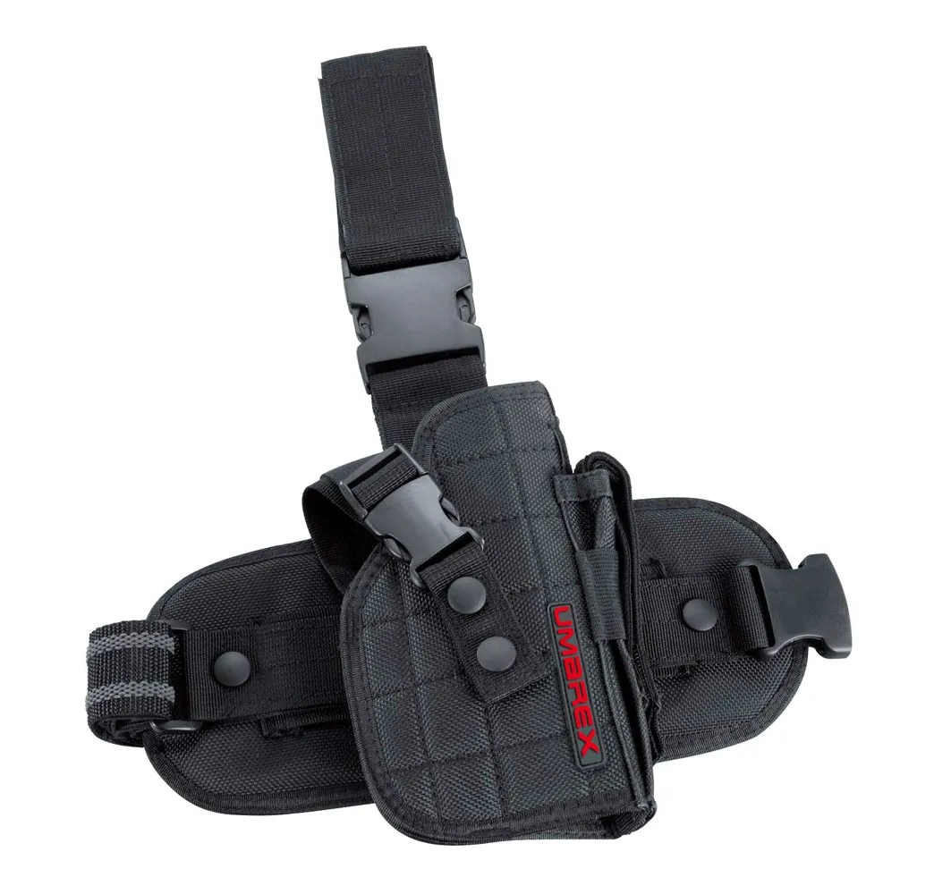 Umarex Beinholster Typ A für große Pistolen & Magazin