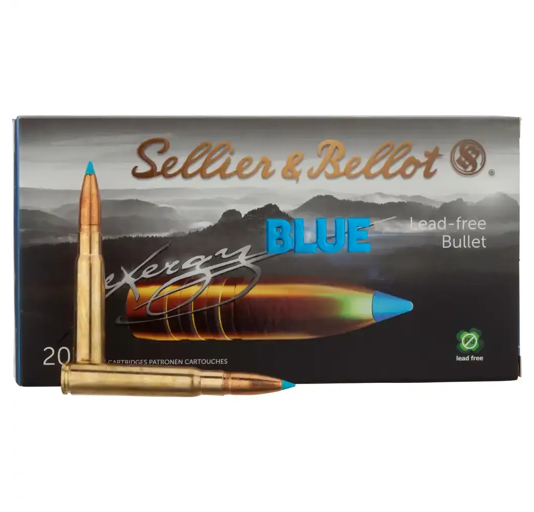 Sellier & Bellot 8x57 IS eXergy blue bleifrei Jagd