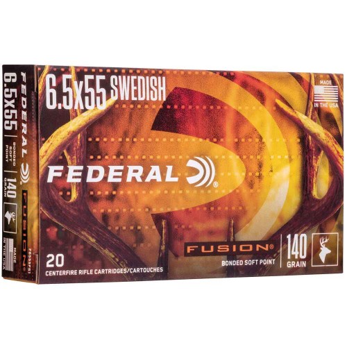 6,5x55 Fusion 9,1g/140grs. Federal Ammunition