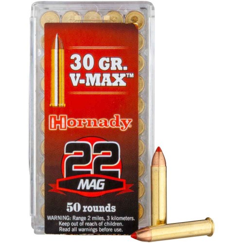 .22 WMR V-Max 1,9g/30grs. Hornady