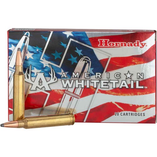 Büchsenmunition .300 Win. Mag. American Whitetail Interlock SP 11,7g/180grs. Hornady