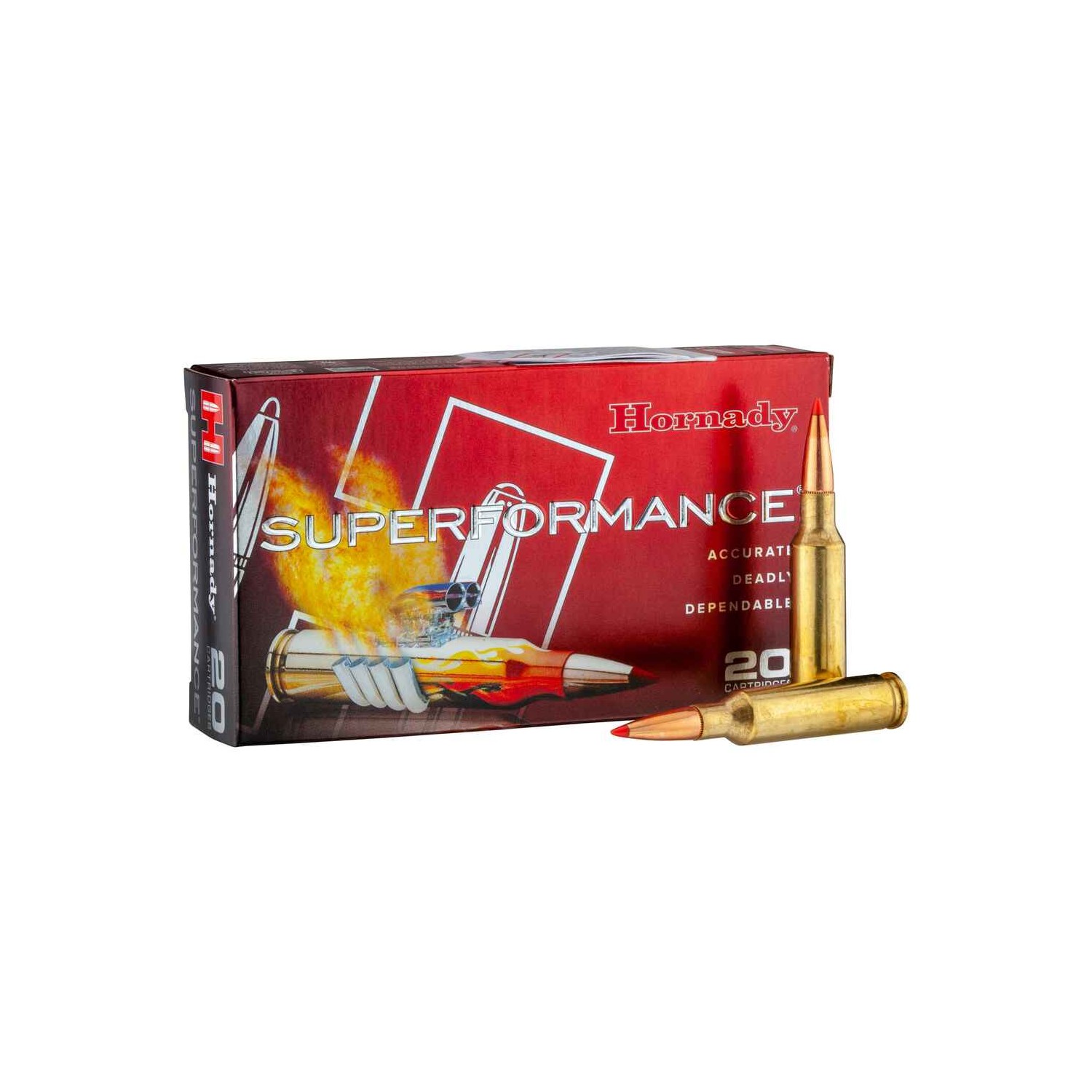 Büchsenmunition 6,5 Creedmoor SPF SST 8,4g/129grs. Hornady