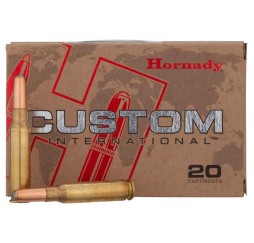 Büchsenmunition .308 Win. RN 14,3g/220grs. Hornady